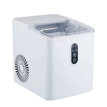 TEDILUVI Home Small Round Ice Maker Mini Desktop Manual Water Portable