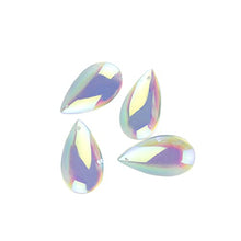 38mm/50mm AB Water Drop Prisms for Lighting Crystal Chandelier Suncatcher Ornament Lighting Lamp Hanging Decoration,50mm 100pcs