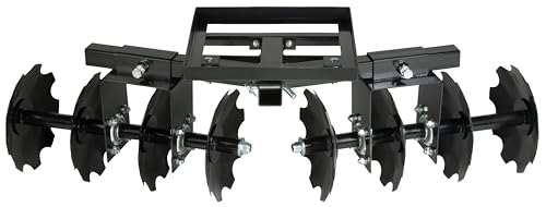 Impact Implements® 55" Disc Plow Harrow w/Weight Tray for ATV/UTV/Tractor