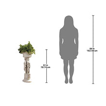 Design Toscano Chatsworth Manor Neoclassical Urn Pedestal Plant Stand