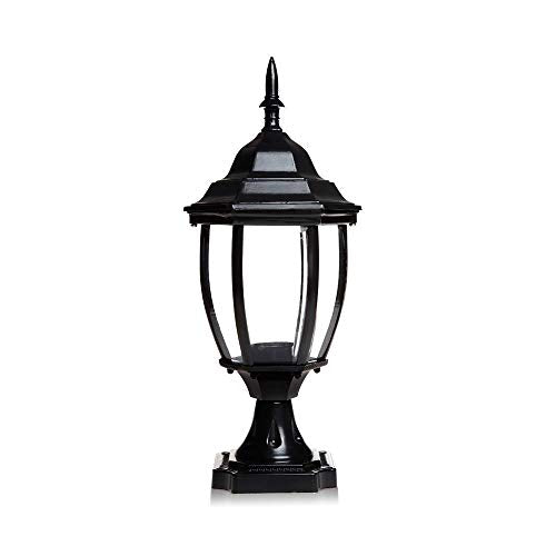 Pillar Fence Lights Outdoor Lamp Post Cap Aluminum Heat-Resistant Top Pillar Lamp Waterproof Path Lamp