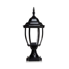 Pillar Fence Lights Outdoor Lamp Post Cap Aluminum Heat-Resistant Top Pillar Lamp Waterproof Path Lamp