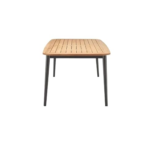 GLigeT Balcony Table and Chair Set Courtyard Rattan Tables and Chairs Garden Furniture Set Outdoor Tables and Chairs Villa Outdoor Balcony Dining Tables Set Bistro Table Set (Color : C-Table)
