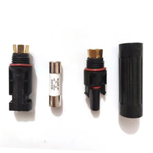 1/5/10/20PCS/Lot 10/15/20/30A Solar DC Fuse Connector Male to Female PV Fuse Holder Protection for Solar Power Generation System(30A,5PCS)