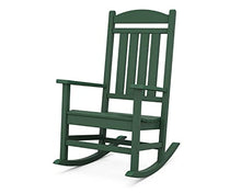 POLYWOOD Presidential Rocking Chair in Green