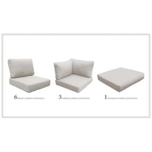 TK Classics High Back Cushion Set for Florence-12B Beige