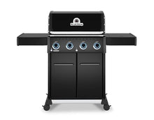 Broil King 674117 Baron 420 Pro Shadow 4-Burner Pellet Ready Natural Gas Grill in Black