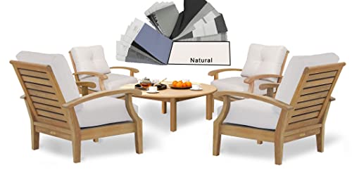 Douglas Nance Cayman Deep Seating Club Chair Group 4.0 (Natural)