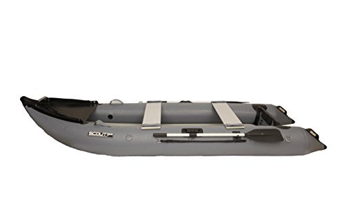 Scout Inflatables SCOUT365 Portable Inflatable Boat Grey