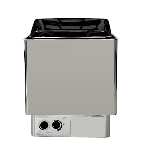 POGHDBXA Sauna Accessories, Sauna Heater, Stainless Steel for Bathroom, Home Use, Dry, Room Heating for, Hotel, SPA(6k)