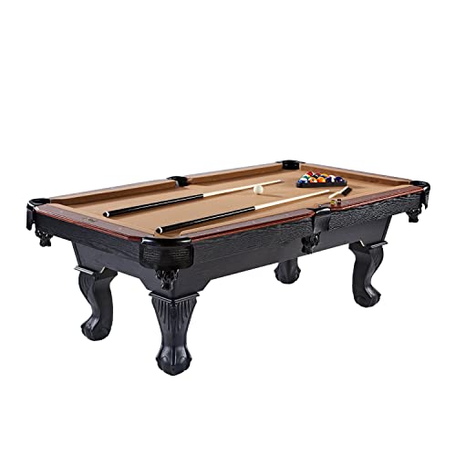 Barrington Billiards 7.5' Belmont Drop Pocket Table Tan/Dark Wood Grain