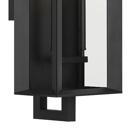 Kichler Kroft 2-Light Textured Black Outdoor Wall Light