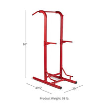 Titan Fitness Outdoor Power Tower Red