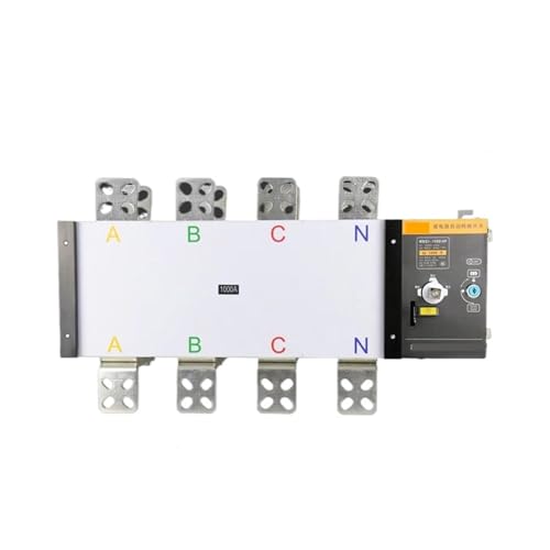 AFITSEP ATS Dual Power Automatic Transfer Switch Box Dual Power Switch Isolation Two-Way Electrical Control(MSQ1-800/4P)