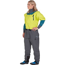 NRS Women's Nomad Gore-TEX Pro Semi-Dry Suit Chartreuse