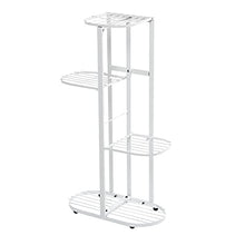 ZOCWJK Plant stand5 Tier Potted Plant Stand Iron Flower Stand Multiple Flower Pot Holder Organizer Display,