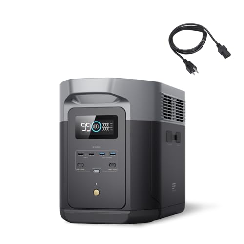 EF ECOFLOW DELTA 2 Max Portable Power Station, 2048Wh, 2400W