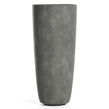 COSAPOTS Lofto Tall Indoor/Outdoor Planter, 19x43in Grey Stone
