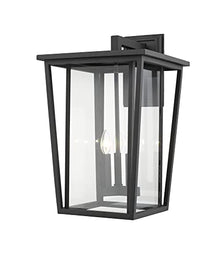 Z-Lite 571XL-BK 3 Light Outdoor Wall Sconce Black