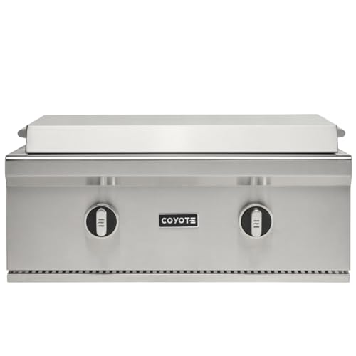 COYOTE OUTDOOR LIVING - 30" Flat Top Grill Built-in LP - Propane - Model C3FTG30LP