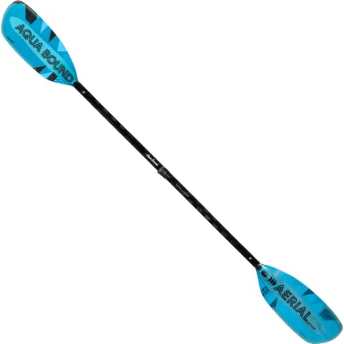 AQUA BOUND Aerial Minor Fiberglass Versa-Lok Kayak Paddle Blue