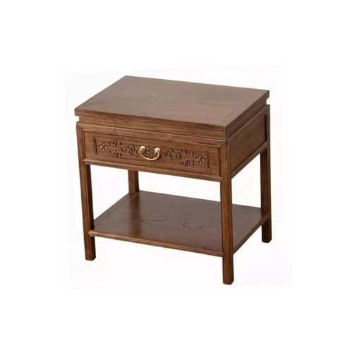 WOAITIANTIAN Vase Stand Dwarf with Drawers Plant Rack, Wood Bonsai Shelf for Indoor Living Room Balcony
