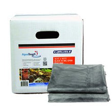 AquaTough 15 Feet x 15 Feet 45 Mil Pond and Water Garden Liner - Durable EPDM Rubber Easy to Install - Black - Koi Fish and Plant Friendly - Resists UV