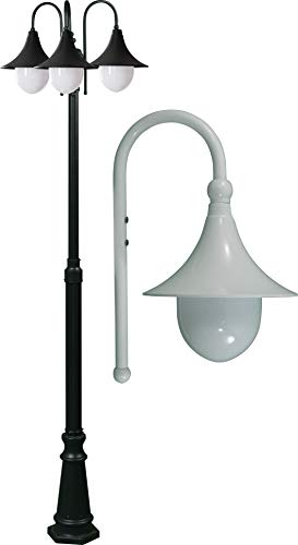 DABMAR LIGHTING INC Marquee 3-Light Post Fixture GM9910-W