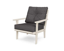 POLYWOOD® Lakeside Deep Seating Chair, Sand/Ash Charcoal