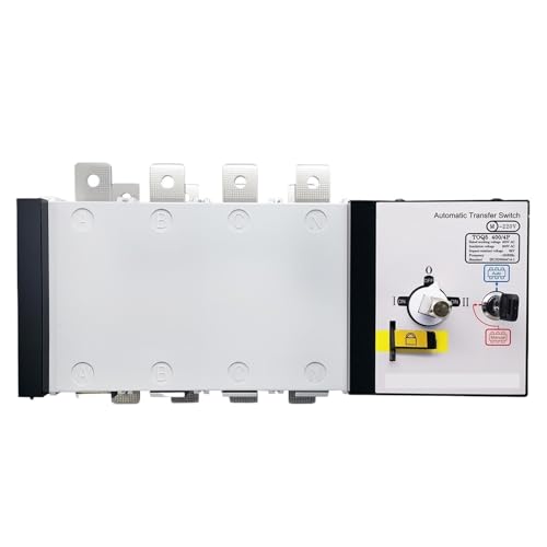 1pcs 4P high-Current 400A ATS PC Automatic Transfer Switch Electrical Selector Switches 400VAC Auto or Manual 2 Input 1 Output