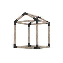 TOJAGRID Grid 30 Single Pergola Kit with Base for 6x6 Wood Posts
