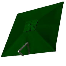 KGPGNYMYHA Square Umbrella Canopy 8' Cantilever Patio Umbrella Top Cover Replacement Offset Umbrella Cloth For Market Umbrella(Green,4x3m (13x9.8ft))