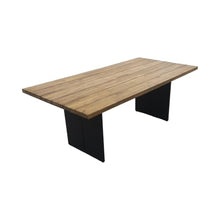 212 Main NAP010 30 x 79 x 39 in. Naples Outdoor Dining Table, Brown