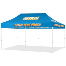 CUSEVE Custom Canopy Tent 10x20 with Logo Multicolor