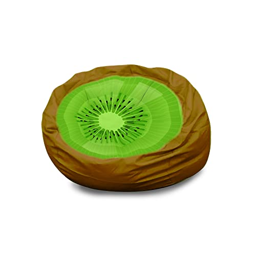 Above All Advertising Kiwi Print Bean Bag Storage Chair Multi Color