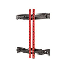 Signature Fitness Wall Mounted Fold-in Power Cage Squat Rack Red