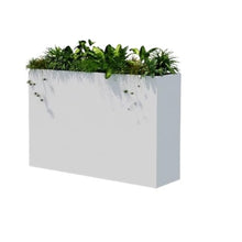 KHUTRW3D Outdoor Outdoor Planter Box Partition Flower Bed Storefront Fence Flower Box