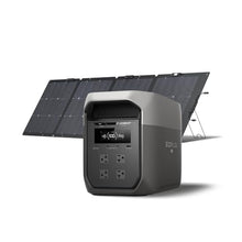 EF ECOFLOW DELTA 3 MAX Portable Power Station with 220W Solar Panel, 2048Wh