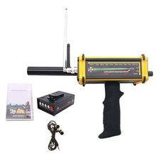 Metal Detectors Long Range Metal Gold Detector Underground 100m LED Display 2 Antennas Plastic Case High Accuracy