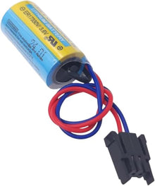 SJEFDVDFFGS [100-Pack] ER17330V/3.6V Lithium Battery,A6BAT Battery MR-BAT ER17330V/3.6V for PLC Machine