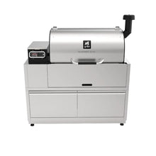 GRILLA Silverbac 2.0 XL Pellet Grill Built-In Unit with Wifi Controller, Built-In Storage, Stainless Steel, For Outdoor Cooking, BBQ, Outdoor Grilling