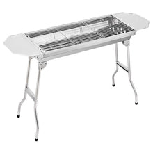 HBJWOV Stainless Steel Folding Oven, Outdoor Carbon Oven, Household Stainless Steel Barbecue Rack