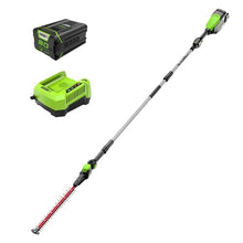 Greenworks 80V 20 in Cordless Hedge Trimmer, 2.0 Ah Battery and Charger