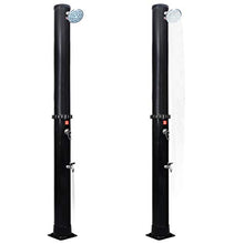 MKLFBY Solar Shower Base, Solar Shower Head Robust Temperature 60°C Energy Saving with Outdoor Faucet for Swimmer