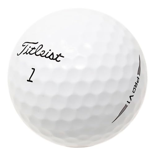 LostGolfBalls.com Titleist Pro V1 Golf Balls Good Condition 2019 AAA White