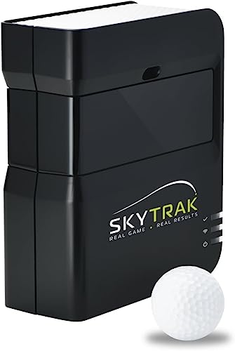 SkyTrak Golf Simulator Studio Pro Package with Metal Case, Enclosure, Software, Mat, Projector, Ball Tray - Studio 10-10 Blue
