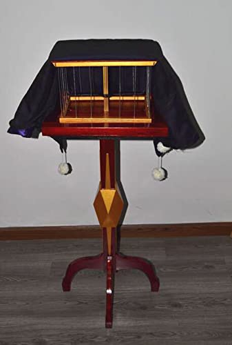 SUMAG Deluxe Floating Fly Table with Appearing Bird Cage for Magic Tricks
