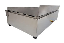 Banfluxion LPG Gas Griddle for Home & Camping, Stainless Steel Countertop Flat Top Grill, Portable Teppanyaki BBQ Plate for RV Outdoor Cooking, 2800Pa with Adjustable Heat Control, 28.94"x16.14"