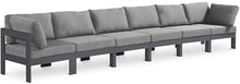 Meridian Furniture 376Grey-S180A Nizuc Collection Modern | Contemporary Outdoor Patio Modular Sofa