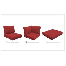 TK Classics Florence Cushions Patio Furniture Terracotta
